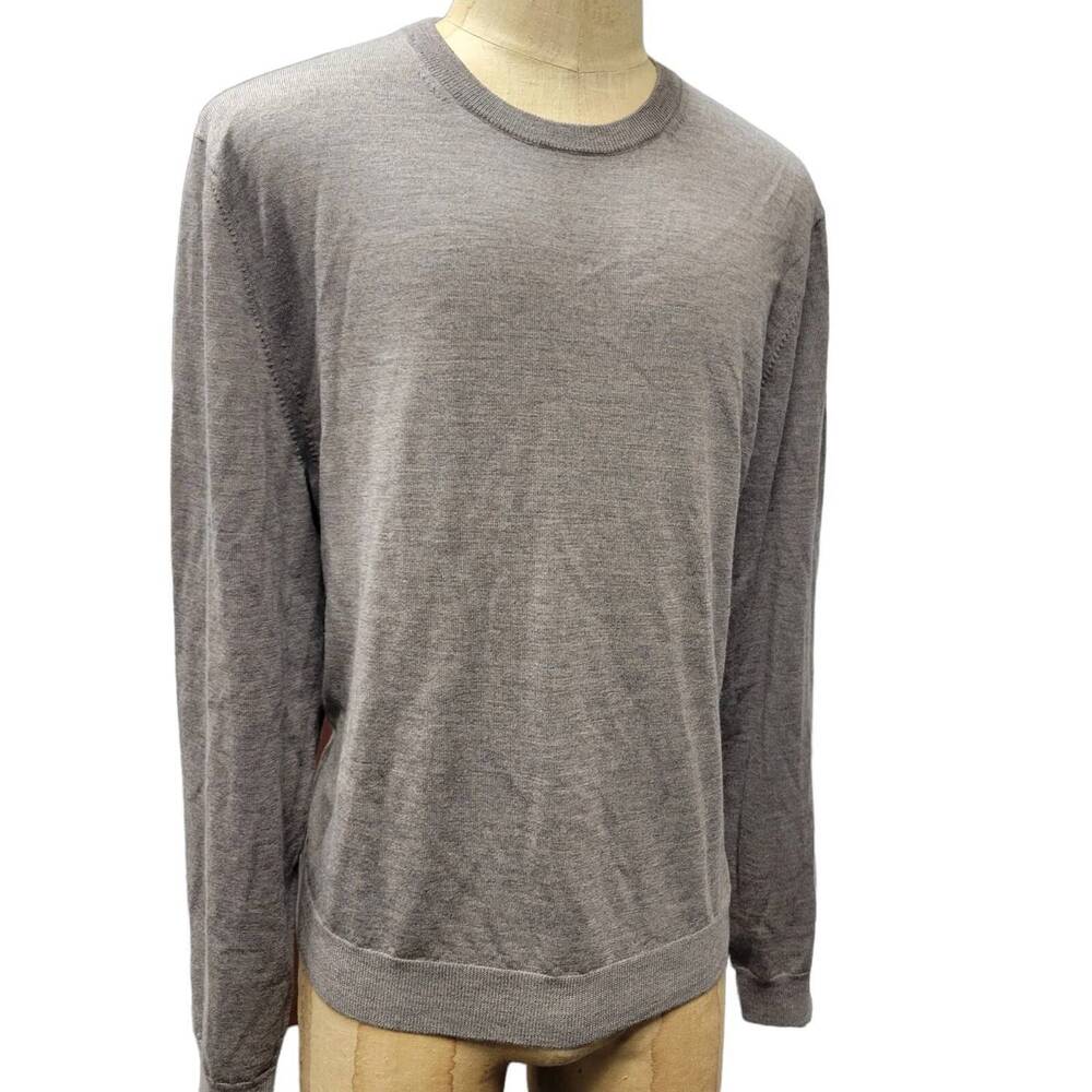 NEW THE MEN'S STORE AT BLOOMINGDALE'S men's 100% merino wool crewneck sweater in